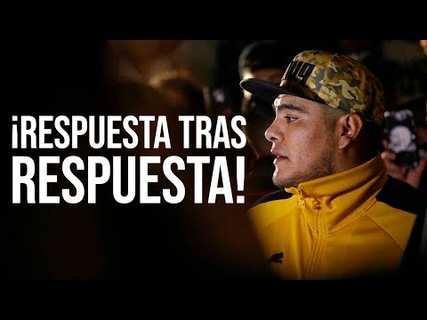 ¡RESPUESTA tras RESPUESTA de PRINCIPIO a FIN! | Batallas De Gallos (Freestyle Rap)