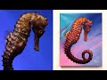 Seahorse Painting Process: Color Choices and Techniques Revealed