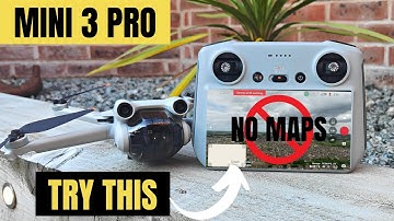 How to FIX NO MAPS on DJI Mini 3 pro RC Controller