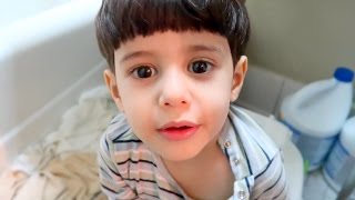 Hes Finally Using The Bathroom