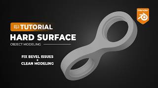 Blender Hard Surface Modeling Tutorial | Fix Bevel Issues + Clean Modeling - Panorify Studio