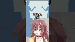 When Korone Can't Stop Laughing At Rock, Paper, Scissors Game  #vtuber #hololive #korone