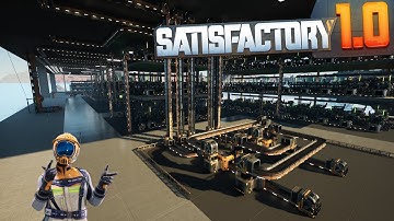 This Factory feels so ALIVE!!! Satisfactory Lets Play Series - Electromagnetic Control Rods Ep 27