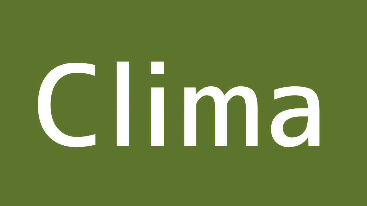 How To Say Climate In Spanish YouTube How To Say Climate In Spanish YouTube