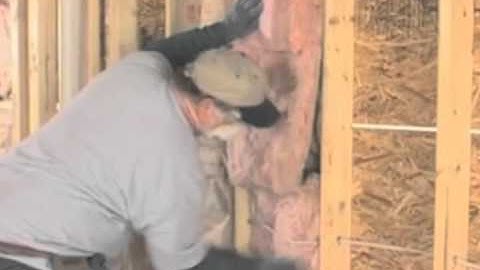 Residential Wall Batts Insulation Installation - Part Two