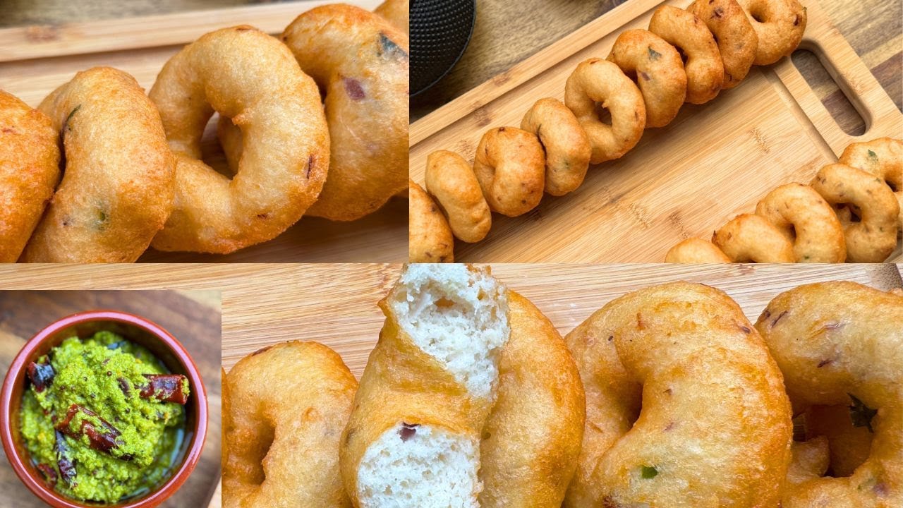 උඳු වඩේ මේ විදිහට හදලා බලන්න. කඩෙන් ගත්තා වගේමයි - How to make Medu Vade - Urad dal vade 