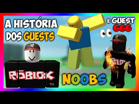 História Noob X Guest - Roblox - História escrita por Amandacoi - Spirit  Fanfics e Histórias