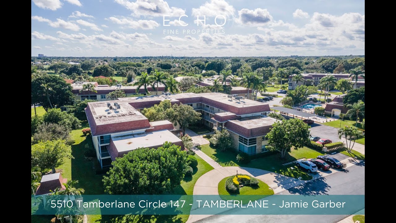 Condo for Sale in the 55+ Community of Tamberlane in the Heart of Palm