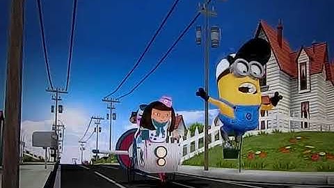 Despicable Me: Minion Rush Gameplay Throw 4 Cookie Bots at Meena! 怪盗グルーのミニオンラッシュ