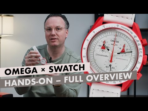 Omega x Swatch MoonSwatch Hands-On