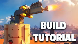 How to Build a Turret In Lego Fortnite!