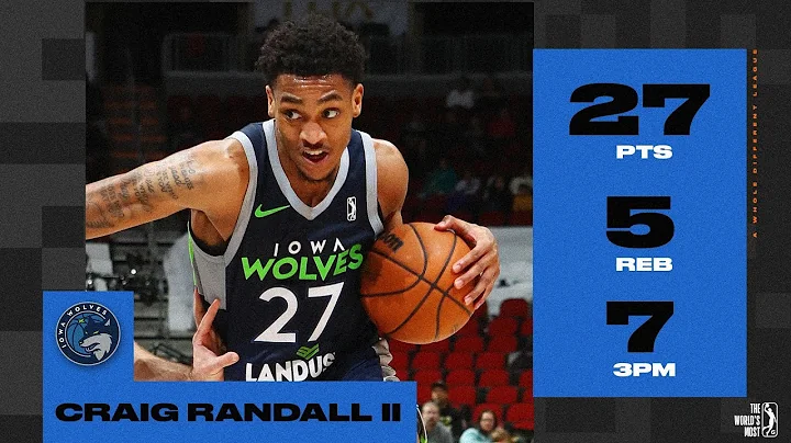 Craig Randall II Drops 27 PTS & 7 3PM In His Debut...