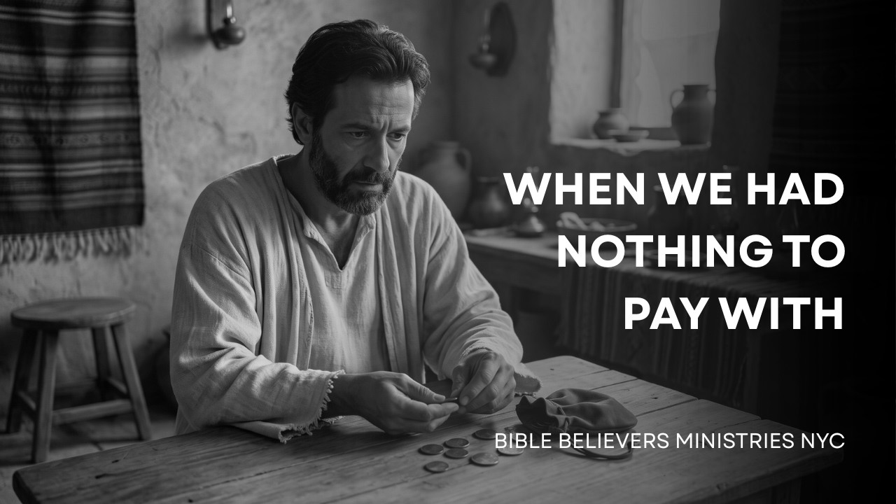 WHEN WE HAD NOTHING TO PAY WITH | Luke 7:36-50 | Michael Edwards