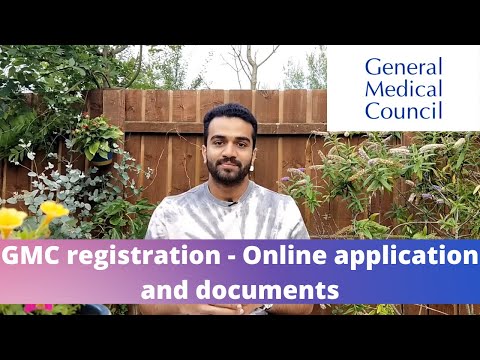 GMC registration application