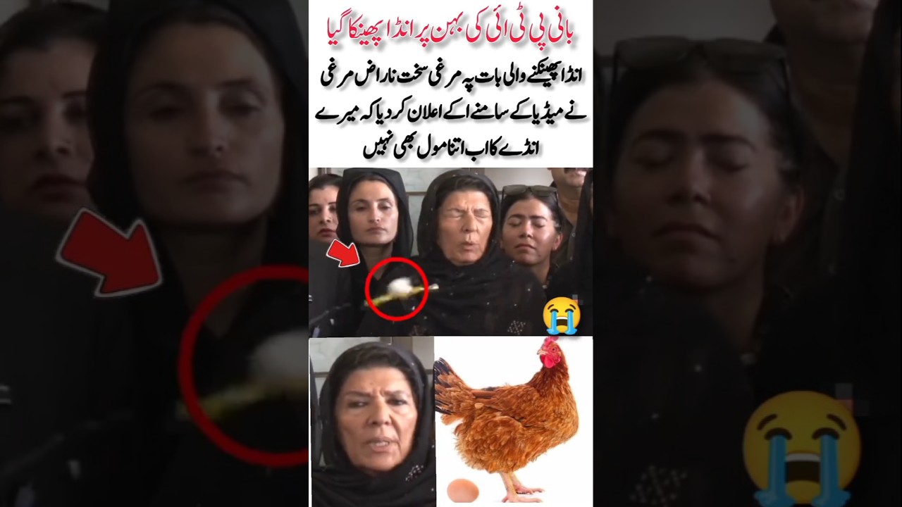 Egg Thrown at PTI Founder’s Sister During Public Appearance