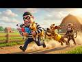 Thief Steals All the Farm Animals… But a Brave Dog Fights Back! 🐶 | Funny Cartoon | Mama Toons