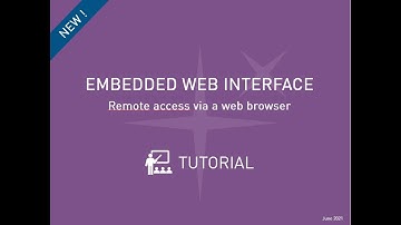 First Light Vision Embedded Web Interface