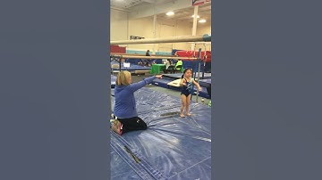 Gymnastics Level 1 Bar routine