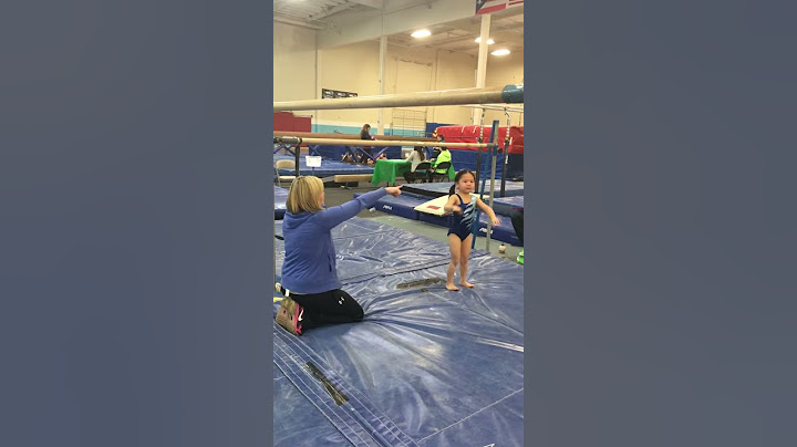 Gymnastics Level 1 Bar routine