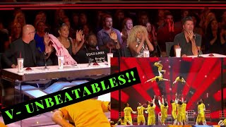 V Unbeatable REACTION BY FOREIGNERS - GOLDEN BUZZER on AMERICA'S GOT TALENT 2019