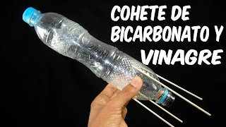 Como Hacer Un Cohete Casero Con Vinagre y Bicarbonato de Sodio│Homemade Rocket Como Hacer Un Cohete Casero Con Vinagre y Bicarbonato de Sodio│Homemade Rocket