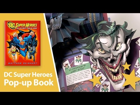 DC Super Heroes Pop-Up Book by Matthew Reinhart