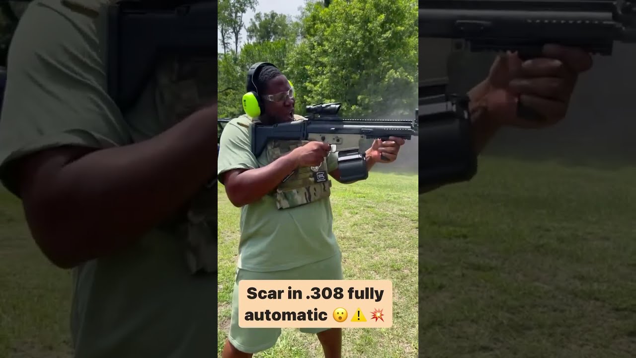Scar In 308 Fully Automatic 