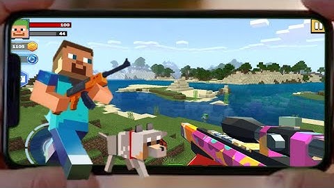 Fire Craft: 3D Pixel World gameplay