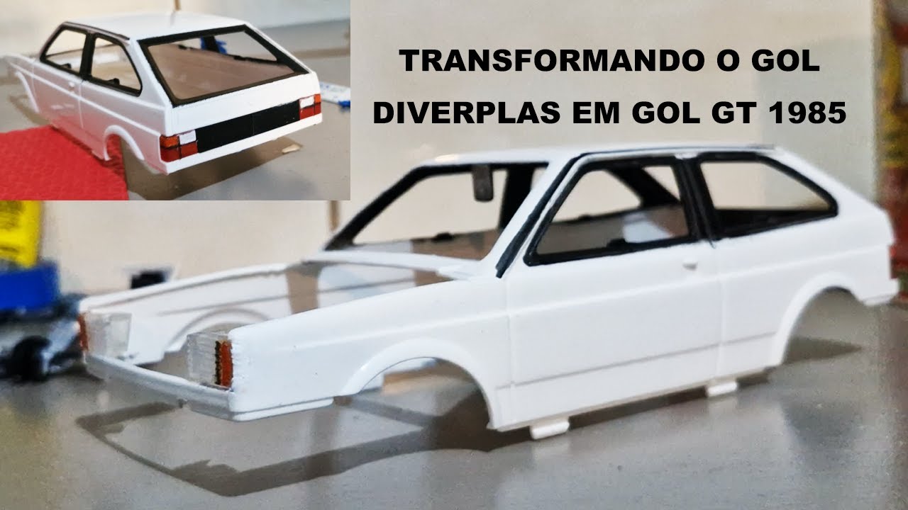 Transformando o Gol Diverplas em Gol GT 1985 - PARTE 1