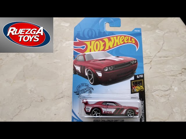 Hot Wheels - Dodge Challenger Drift Car - Coleção Nightburnerz