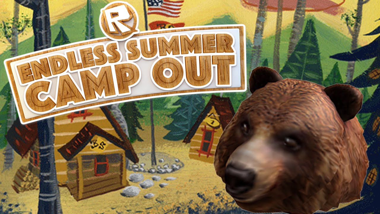 Grizzly Bear Hat Roblox Endless Summer Camp Out Youtube - brown bear roblox avatar