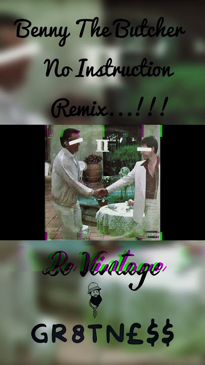 🔥NEW Benny The Butcher - No Instructions Short Remix🔥 #remix #rap #shorts #music #hiphop