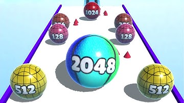 Ball Merge 2048 - All Levels Ball Gameplay Android, iOS ( Level 1805 - 1815 )