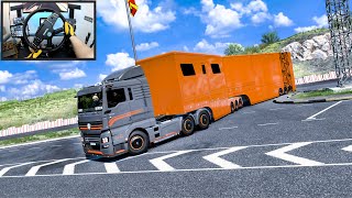 Double Racing Trailer: Volkswagen Truck Travels in the West Balkans  Euro Truck Simulator 2