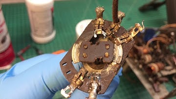 Crosley 718-B - Band Change Switch Repair & I.F. Transformer Cleaning/Check