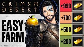 EASY UNLIMITED Gold Bars! TOP 3 UPDATED Golden Apples Farming Spots &amp; Be Rich Fast - Crimson Desert