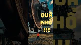 “Bagger 293 – Cỗ máy lớn nhất từng di chuyển trên mặt đất” #shorts #GonneShort #excavator
