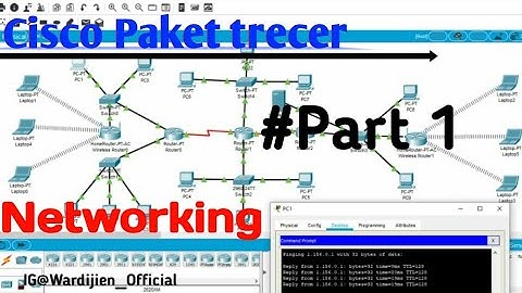 jaringan dasar komputer | local area network | Cisco paket Tracer #Part 1
