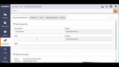 Siemens TIA Selection Tool Adding a HMI