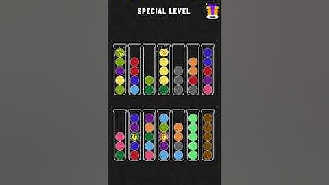 Ball Sort - Color Puzzle Game - Special Level 525 - Walkthrough SOLVED by RobotPlayer AI!!!