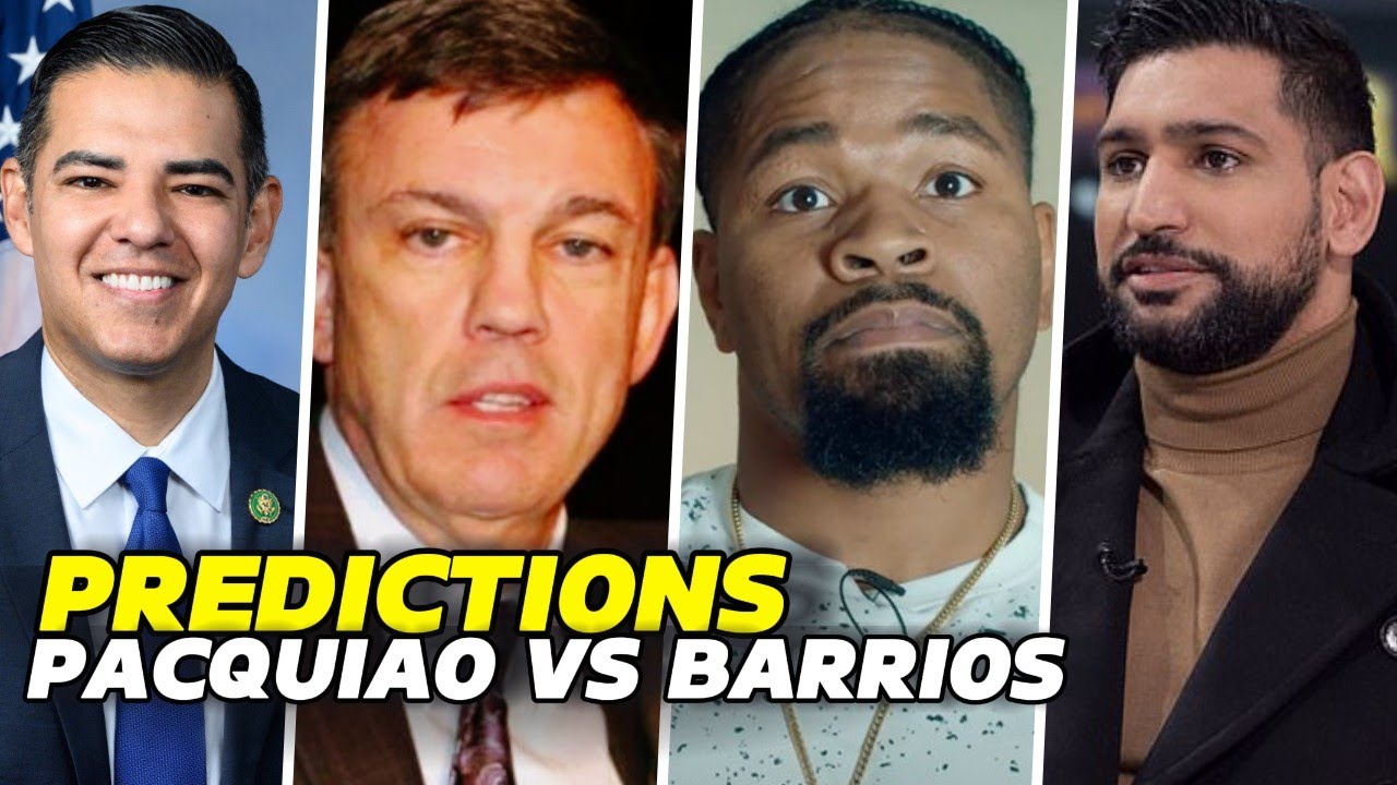 Pacquiao VS Barrios EXPERT Predictions Revealed