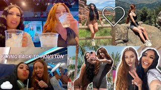 Vlog: Colorado, hiking, airport, FLYING back to HOUSTON, etc☁️💗