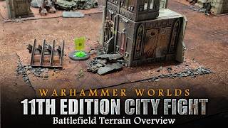 Warhammer Worlds 11TH EDITION CITY FIGHT | 40K Battlefield Creation Warhammer 40K Terrain Tutorial