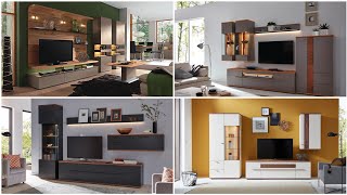Latest TV Wall Unit Desins | Modern TV Wall Unit Designs | Bedroom LED TV Cabinet Design 2024