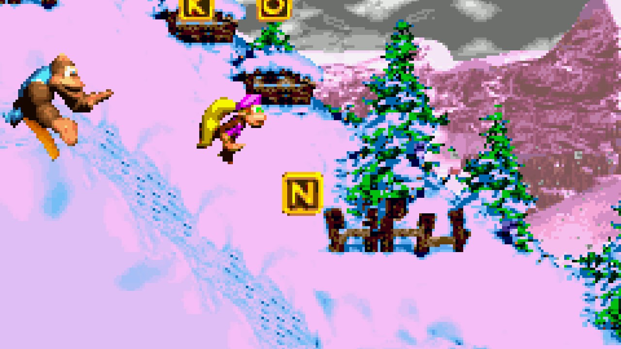 Donkey Kong Country 3 (GBA) K3 Lemguin Lunge YouTube