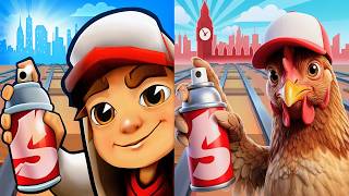 Subway Surfers 🆚 Chicken Run 3D Games Comparison &amp; New Updates