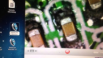 Andonstar USB digital microscope on MAC photobooth