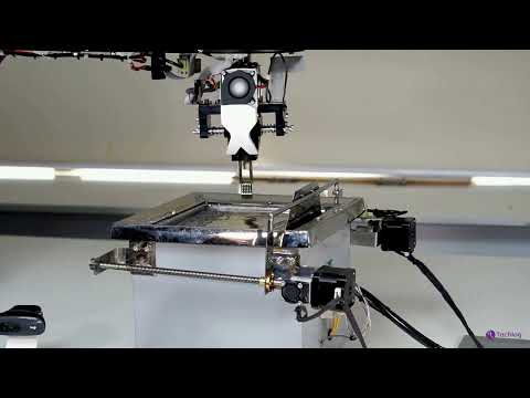 Solder Dip Testing Robo || robotics || pic and place || robot || automation || embedded systems - video from Tachlog