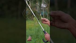diy bamboo creation with new umbrella stick # bamboo# diy # toy # viral shorts