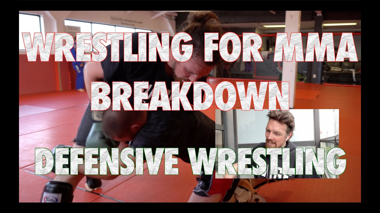 Defensive Wrestling For MMA Breakdown (with Commentary) YouTube